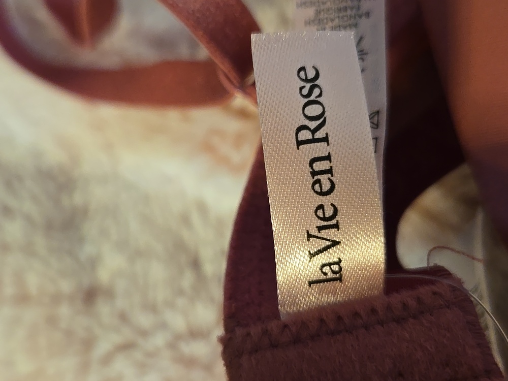 New La Vie En Rose Demi Push Up Bra 34A Rose - Picture 2 of 10